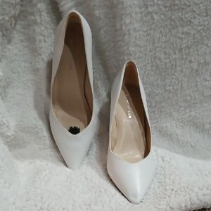 Elegant White Women's Heels